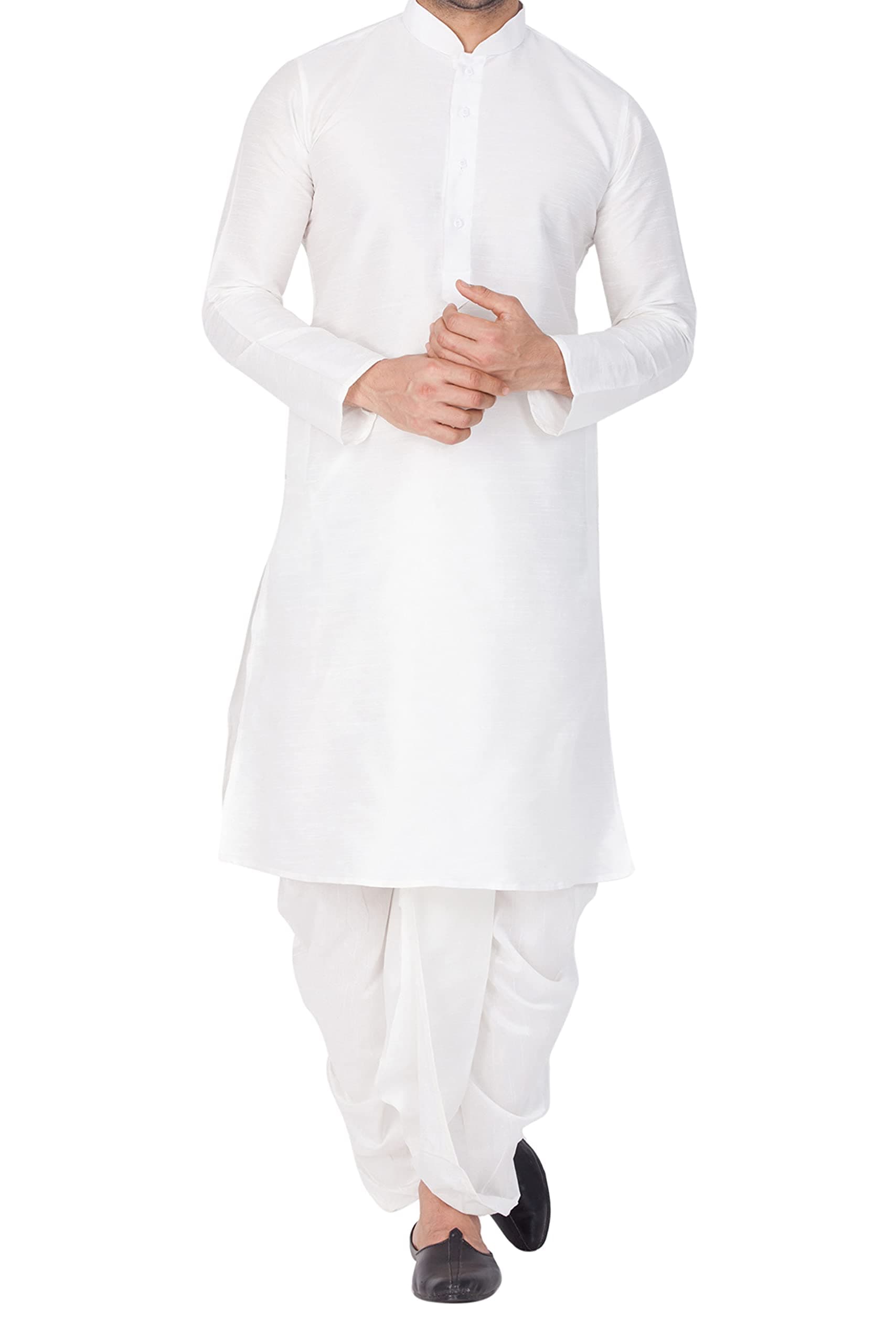 Puja Dhoti Kurta Set (Pure Cotton)