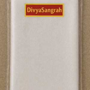 "Chandani cloth packed in transparent polythene by DivyaSangrah for Hindu pooja and rituals"